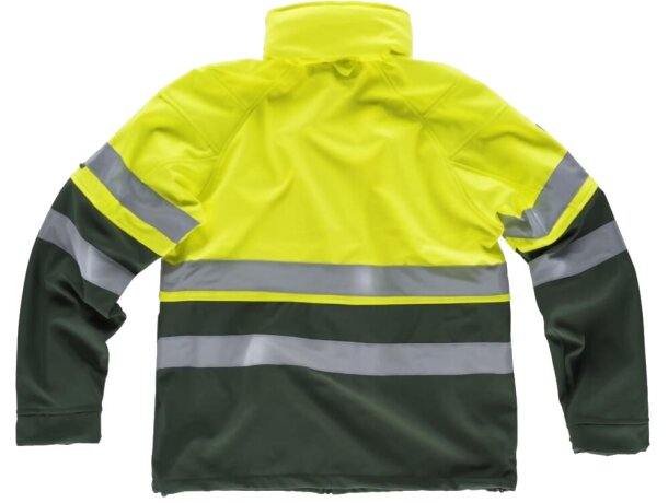 Workshell fluor verde oscuro   amarillo a.v.