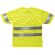 Camiseta con bandas reflectantes de manga corta amarillo a.v. original
