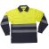 Polo reflectante poliéster micropiqué AV1 manga larga Fluor