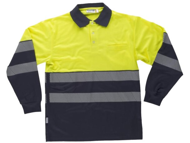 Polo fluor marino amarillo a.v.