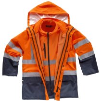 Parka fluor marino amarillo a.v.