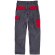 Pantalon future gris rojo