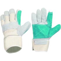 Guante protección gris verde personalizado Guante protección gris verde personalizado