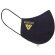 Mascarilla negra triple capa antibacteriana