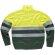 Jersey fluor amarillo av verde oscuro personalizada