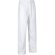 Pantalón de algodón liso recto blanco merchandising
