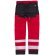 Pantalon fluor rojo negro personalizada