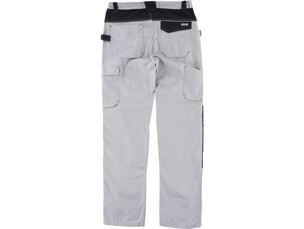 Pantalon future gris claro negro