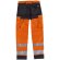 Pantalon fluor naranja a.v. negro