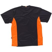 Camiseta future negro naranja a.v. Camiseta future negro naranja a.v.