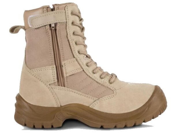 Bota protección beige personalizado