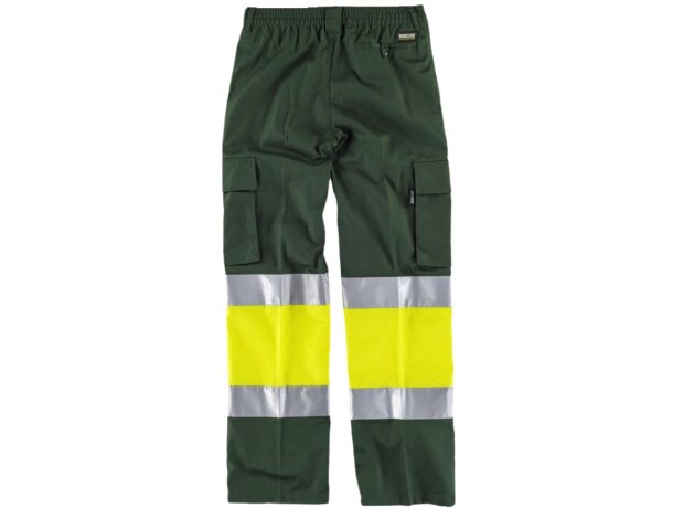 Pantalon fluor verde oscuro amarillo a.v.