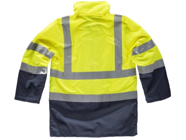 Parka fluor marino amarillo a.v.