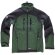 Workshell sport verde oscuro negro