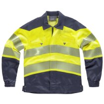 Cazadora fluor marino amarillo a.v. personalizada