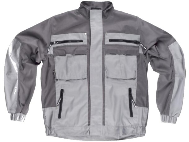 Cazadora básicos verde kaki negro