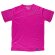 Camiseta básicos rosa flúor