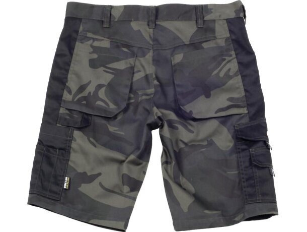 Bermuda sport camuflaje gris negro