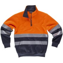 Sudadera&nbsp;de&nbsp;alta visibilidad&nbsp;Bologoye alta visibilidad bicolor marino