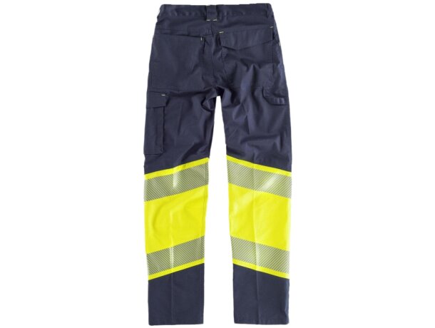 Pantalon fluor marino amarillo a.v. con logo