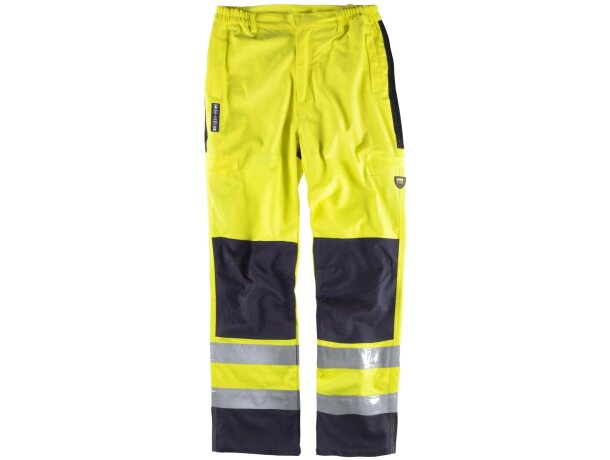 Pantalon técnicos amarillo a.v. marino personalizada