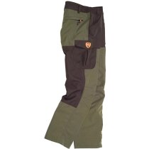 Pantalon sport verde caza/marron