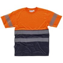 Camiseta combinada con detalles de alta visibilidad