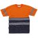 Camiseta fluor marino naranja a.v.