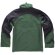 Workshell sport verde oscuro negro