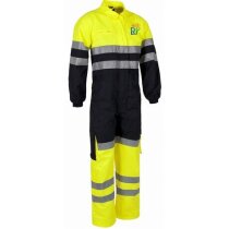 Buzo de alta visibilidad personalizado Fluor con bandas reflectantes