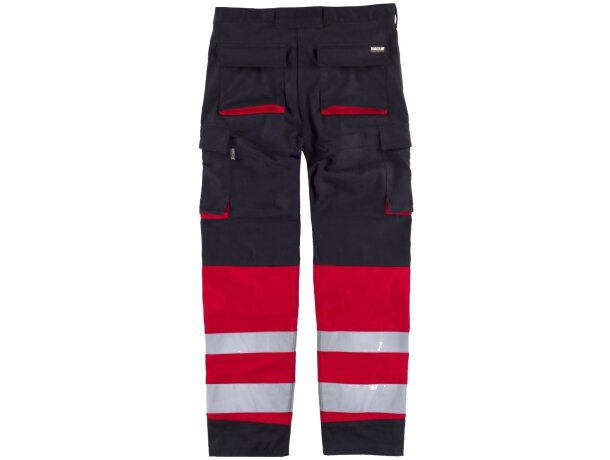 Pantalon fluor negro rojo