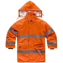 Parka fluor naranja a.v.