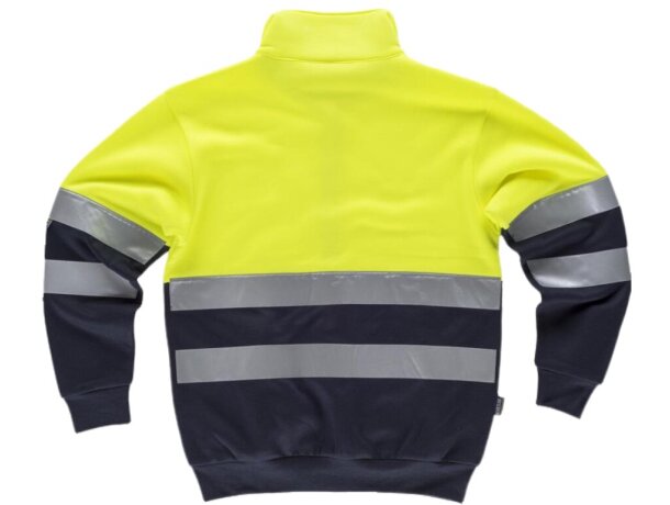 Sudadera fluor amarillo a.v. marino barata