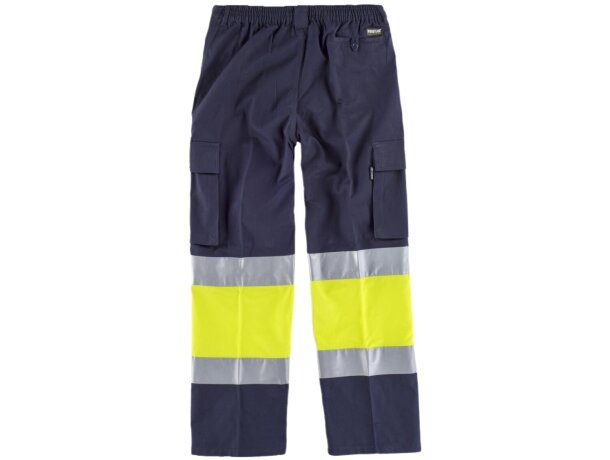 Pantalon fluor marino amarillo a.v. economica