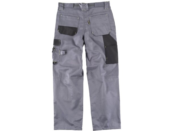 Pantalon future gris negro con logo