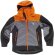 Chaqueta sport gris naranja a.v. negro