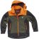 Chaqueta sport verde caza naranja a.v. negro personalizado