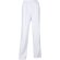 Pantalón liso de poliester en varios colores personalizado blanco