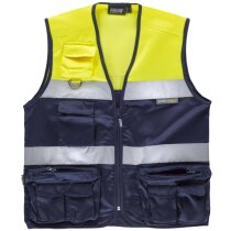 Chaleco fluor marino amarillo a.v.