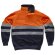 Sudadera fluor marino naranja a.v.