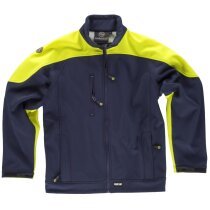 Workshell fluor marino amarillo a.v. personalizado