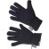 Guantes polares negros Marondry doble capa unisex