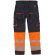 Pantalon fluor negro naranja a.v.