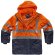 Parka fluor marino naranja a.v.