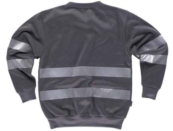 Sudadera fluor gris