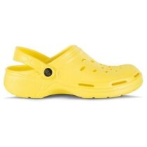 Zueco ultraligero y cómodo personalizado amarillo Zueco ultraligero y cómodo personalizado amarillo