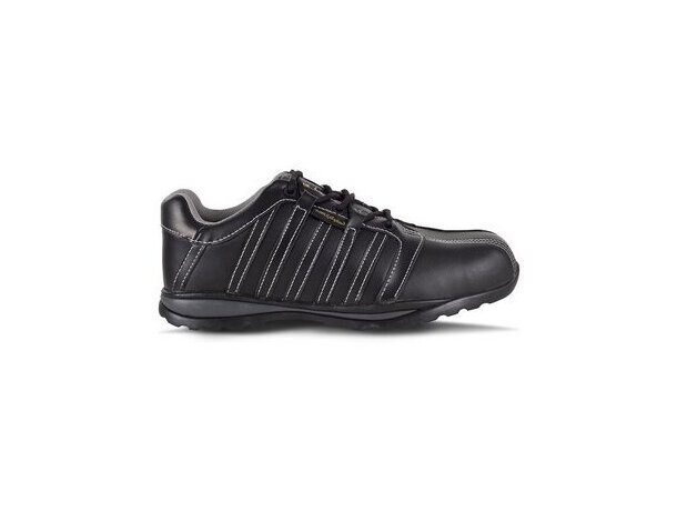 Zapato de piel con suela de goma antiimpactos Zapato de piel con suela de goma antiimpactos