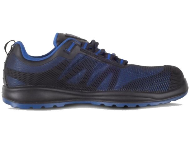 Zapato protección azulina negro personalizada