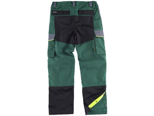 Pantalon future verde gris oscuro negro