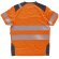 Camiseta fluor naranja a.v. gris oscuro